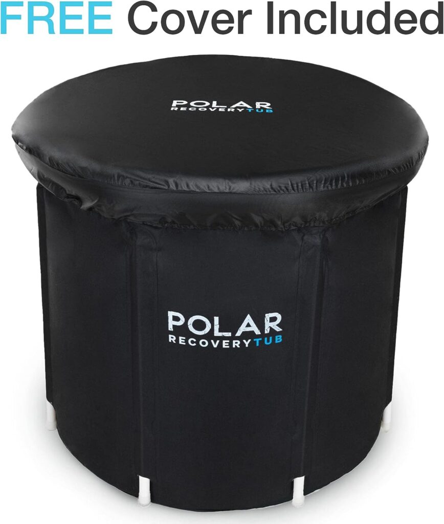 Polar Recovery Tub/Portable Ice Bath for Cold Water Therapy Training/Cold Plunge tub for Athletes - Adult Spa for Ice Baths and Soaking