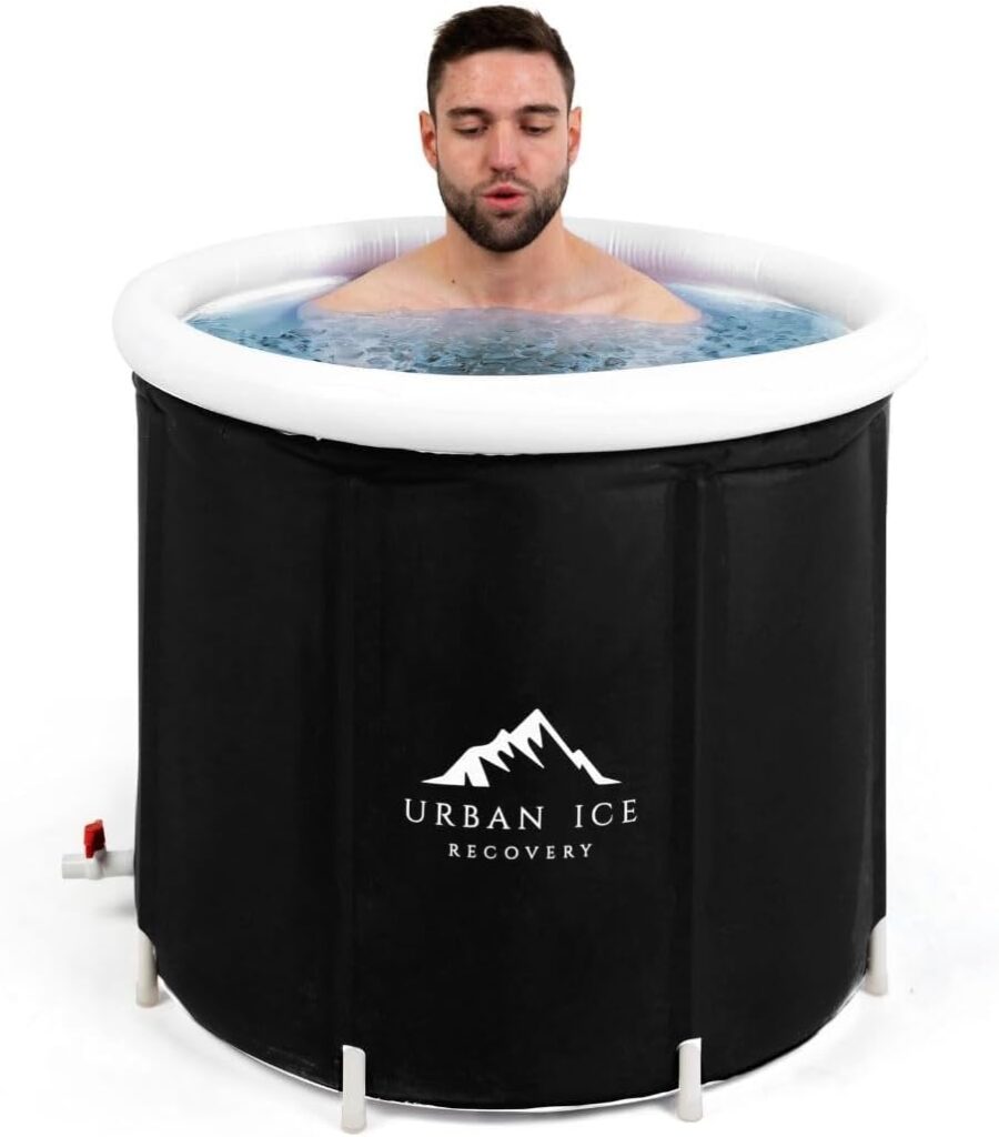 Urban Ice Recovery/Ice Bath Tub For Cold Plunge/Cold Plunge Tub/Ice Bath Tub For Athletes/Ice Bath/Cold Plunge/Portable Ice Bath/Portable Bath Tub Adult/Ice Tub Bath – 33.5in x 28.4in