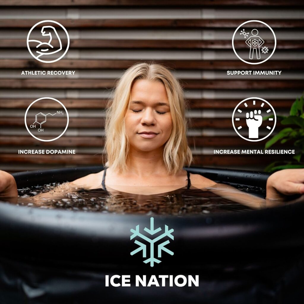 Ice Bath Tub, Cold Plunge Tub, Portable Ice Bath Tub for Athletes, Cold Tub, Ice Tub, Ice Plunge Tub, Icebath, Ice Bath Tub for Adults