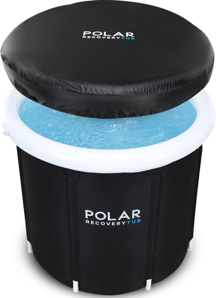 Polar Recovery Tub/Portable Ice Bath for Cold Water Therapy Training/Cold Plunge tub for Athletes - Adult Spa for Ice Baths and Soaking